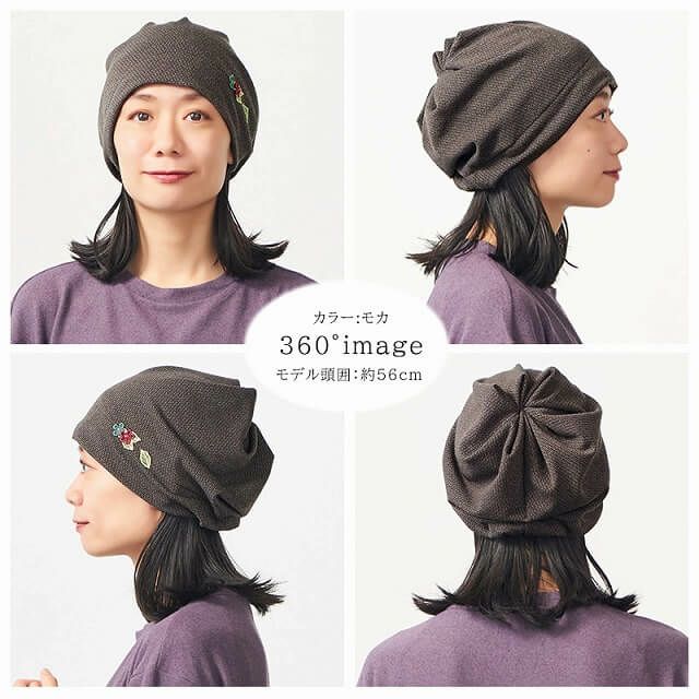 CHARM WAG ミニフラワー付き ストレッチ デザインワッチ