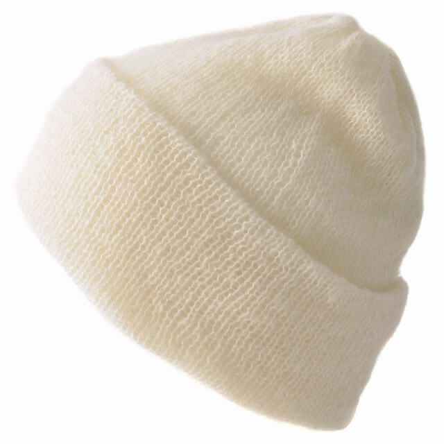SEN モヘヤ風 メッシュ ニットキャップ