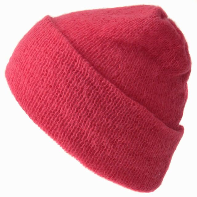 SEN モヘヤ風 メッシュ ニットキャップ