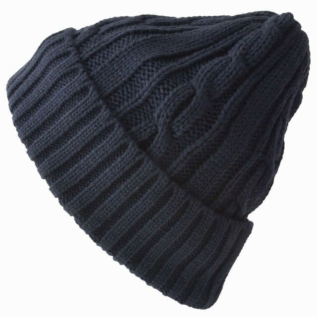 Warm 裏ボア ニットキャップ