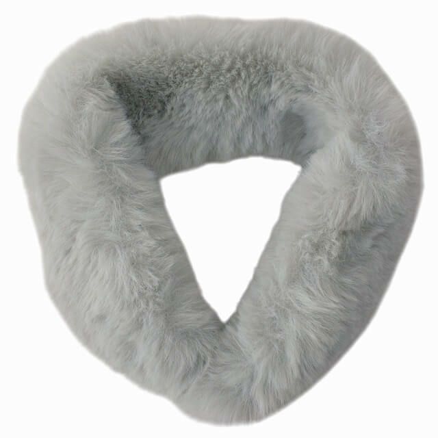 KIW マグネット付き ふわふわ ファー 付け襟